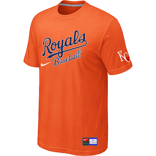 Kansas City Royals Orange Nike Short Sleeve Practice T-Shirt,We sell and wholesale Kansas City Royals Orange Nike Short Sleeve Practice T-Shirt on line form chian!