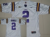 LSU Tigers #2 Rueben Randle White NCAA Jerseys,baseball caps,new era cap wholesale,wholesale hats