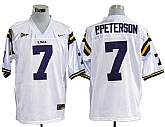 LSU Tigers #7 Patrick Peterson White NCAA Jerseys,baseball caps,new era cap wholesale,wholesale hats