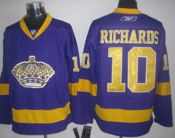 Los Angeles Kings #10 Richards Purple Jerseys,We sell and wholesale Los Angeles Kings #10 Richards Purple Jerseys on line form chian!
