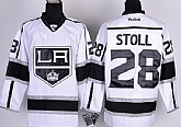 Los Angeles Kings #28 Jarret Stoll White Jerseys,baseball caps,new era cap wholesale,wholesale hats