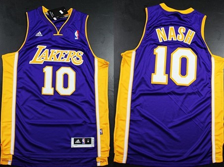 Los Angeles Lakers #10 Steve Nash Revolution 30 Swingman Purple Jerseys,We sell and wholesale Los Angeles Lakers #10 Steve Nash Revolution 30 Swingman Purple Jerseys on line form chian!