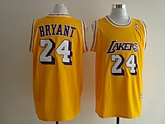 Los Angeles Lakers #24 Bryant yellow Jerseys,baseball caps,new era cap wholesale,wholesale hats