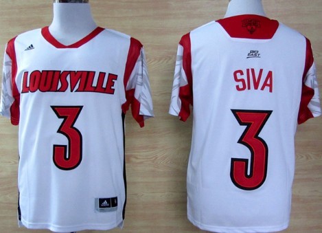 Louisville Cardinals #3 Peyton Siva 2013 March Madness White Jerseys,We sell and wholesale Louisville Cardinals #3 Peyton Siva 2013 March Madness White Jerseys on line form chian!