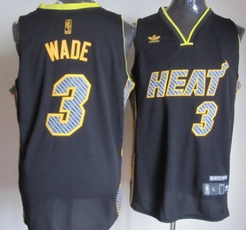 Miami Heat #3 Dwyane Wade Black Electricity Fashion Jerseys,We sell and wholesale Miami Heat #3 Dwyane Wade Black Electricity Fashion Jerseys on line form chian!