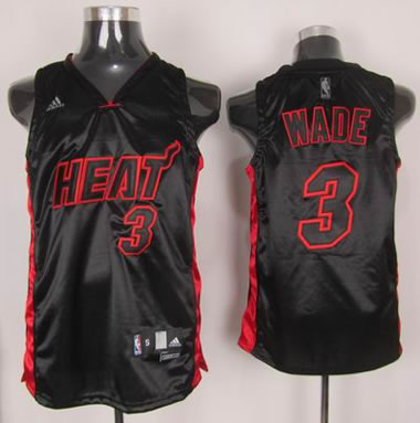 Miami Heat #3 Dwyane Wade Black Jerseys,We sell and wholesale Miami Heat #3 Dwyane Wade Black Jerseys on line form chian!