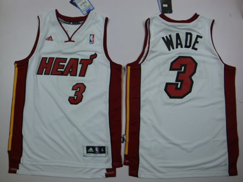 Miami Heat #3 Wade Revolution 30 White Authentic Jerseys,We sell and wholesale Miami Heat #3 Wade Revolution 30 White Authentic Jerseys on line form chian!