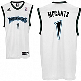 Minnesota Timberwolves #1 R. McCants white Jerseys,baseball caps,new era cap wholesale,wholesale hats