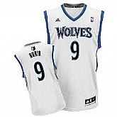 Minnesota Timberwolves #9 Rubio White Swingman Jerseys,baseball caps,new era cap wholesale,wholesale hats
