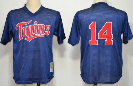 Minnesota Twins #14 Kent Hrbek Mesh Batting Practice Navy Blue Throwback Jerseys,We sell and wholesale Minnesota Twins #14 Kent Hrbek Mesh Batting Practice Navy Blue Throwback Jerseys on line form chian!