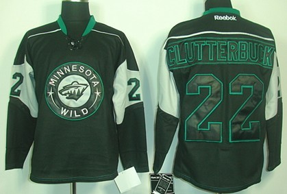 Minnesota Wilds #22 Cal Clutterbuck 2012 Black Ice Jerseys,We sell and wholesale Minnesota Wilds #22 Cal Clutterbuck 2012 Black Ice Jerseys on line form chian!