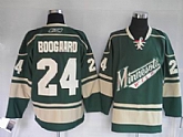 Minnesota Wilds #24 BOOGAARD green Jerseys,baseball caps,new era cap wholesale,wholesale hats