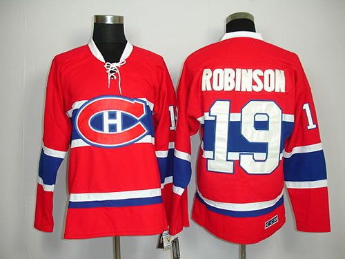 Montreal Canadiens #19 Robinson red Jerseys,We sell and wholesale Montreal Canadiens #19 Robinson red Jerseys on line form chian!
