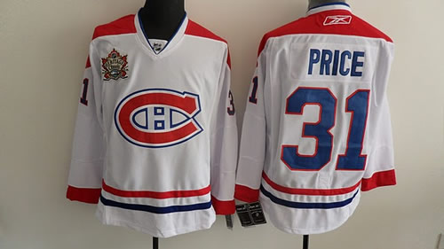 Montreal Canadiens #31 Price white with 2011 HC patch Jerseys,We sell and wholesale Montreal Canadiens #31 Price white with 2011 HC patch Jerseys on line form chian!