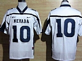 Nevada Wolf Pack #10 Colin Kaepernick White WAC Patch Jersey,baseball caps,new era cap wholesale,wholesale hats