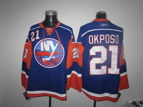 New York Islanders #21 Kyle Okposo blue Jerseys,We sell and wholesale New York Islanders #21 Kyle Okposo blue Jerseys on line form chian!
