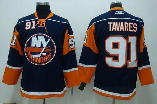New York Islanders #91 John Tavares Dark blue Jerseys,We sell and wholesale New York Islanders #91 John Tavares Dark blue Jerseys on line form chian!