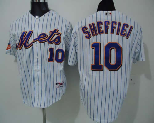 New York Mets #10 Sheffiei white Jerseys,We sell and wholesale New York Mets #10 Sheffiei white Jerseys on line form chian!
