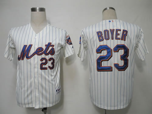 New York Mets #23 Boyer Cream(blue strip) Jerseys,We sell and wholesale New York Mets #23 Boyer Cream(blue strip) Jerseys on line form chian!