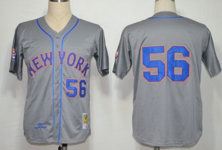 New York Mets #56 Tug McGraw 1965 Gray Wool Throwback Jerseys,We sell and wholesale New York Mets #56 Tug McGraw 1965 Gray Wool Throwback Jerseys on line form chian!