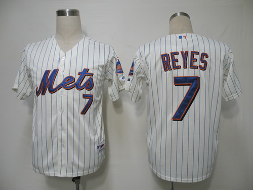 New York Mets #7 Reyes White Jerseys,We sell and wholesale New York Mets #7 Reyes White Jerseys on line form chian!