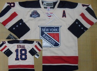 New York Rangers #18 Marc Staal 2012 Winter Classic Cream Jersey,We sell and wholesale New York Rangers #18 Marc Staal 2012 Winter Classic Cream Jersey on line form chian!