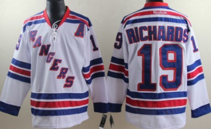 New York Rangers #19 Brad Richards White Jerseys,We sell and wholesale New York Rangers #19 Brad Richards White Jerseys on line form chian!