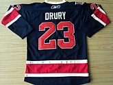 New York Rangers #23 Drury Dark Blue 85th. with C patch Jerseys,baseball caps,new era cap wholesale,wholesale hats