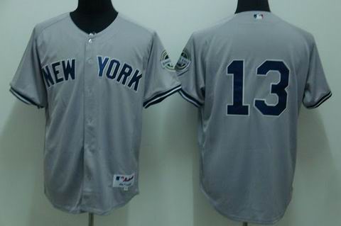 New York Yankees #13 Alex Rodriguez gray Jerseys,We sell and wholesale New York Yankees #13 Alex Rodriguez gray Jerseys on line form chian!