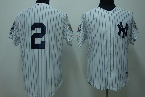 New York Yankees #2 Derek Jeter white Jerseys,We sell and wholesale New York Yankees #2 Derek Jeter white Jerseys on line form chian!