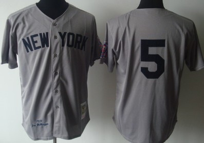 New York Yankees #5 Joe DiMaggio Gray 1939 Throwback Jerseys,We sell and wholesale New York Yankees #5 Joe DiMaggio Gray 1939 Throwback Jerseys on line form chian!
