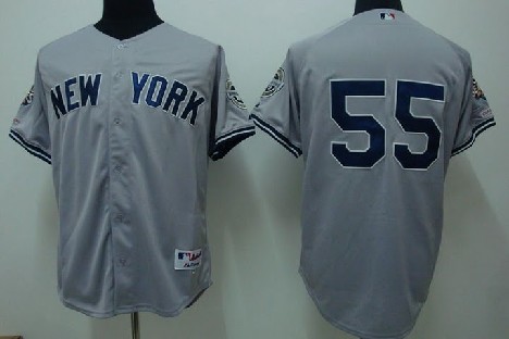 New York Yankees #55 Hideki Matsui grey Jerseys,We sell and wholesale New York Yankees #55 Hideki Matsui grey Jerseys on line form chian!