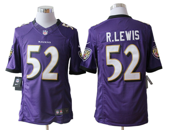 Nike Limited Baltimore Ravens #52 Ray Lewis Purple Jerseys,We sell and wholesale Nike Limited Baltimore Ravens #52 Ray Lewis Purple Jerseys on line form chian!