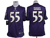 Nike Limited Baltimore Ravens #55 Terrell Suggs Purple Jerseys,baseball caps,new era cap wholesale,wholesale hats
