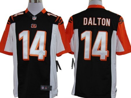 Nike Limited Cincinnati Bengals #14 Andy Dalton Black Jerseys,We sell and wholesale Nike Limited Cincinnati Bengals #14 Andy Dalton Black Jerseys on line form chian!