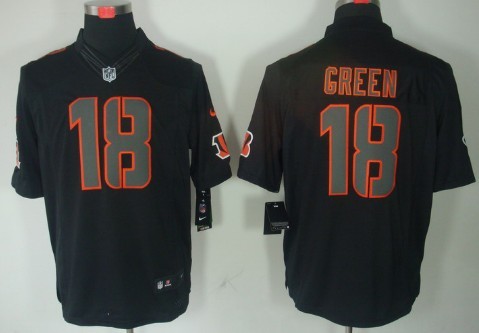 Nike Limited Cincinnati Bengals #18 A.J. Green Black Impact Jerseys,We sell and wholesale Nike Limited Cincinnati Bengals #18 A.J. Green Black Impact Jerseys on line form chian!