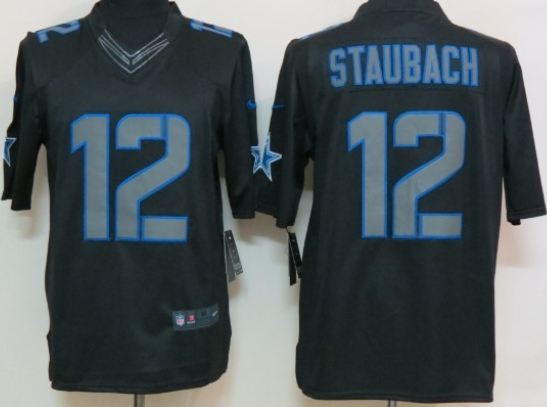 Nike Limited Dallas Cowboys #12 Roger Staubach Black Impact Jerseys,We sell and wholesale Nike Limited Dallas Cowboys #12 Roger Staubach Black Impact Jerseys on line form chian!