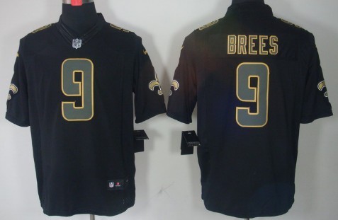 Nike Limited New Orleans Saints #9 Drew Brees Black Impact Jerseys,We sell and wholesale Nike Limited New Orleans Saints #9 Drew Brees Black Impact Jerseys on line form chian!