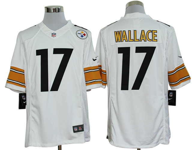Nike Limited Pittsburgh Steelers #17 Mike Wallace White Jerseys,We sell and wholesale Nike Limited Pittsburgh Steelers #17 Mike Wallace White Jerseys on line form chian!