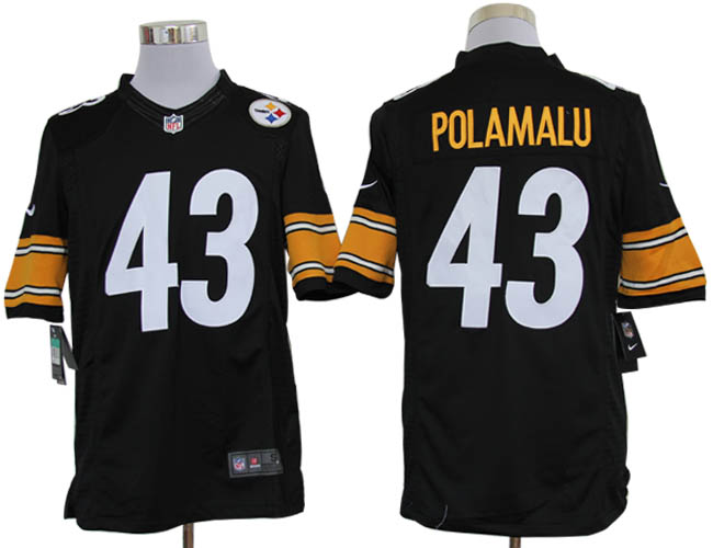 Nike Limited Pittsburgh Steelers #43 Troy Polamalu Black Jerseys,We sell and wholesale Nike Limited Pittsburgh Steelers #43 Troy Polamalu Black Jerseys on line form chian!