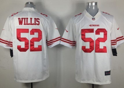 Nike Limited San Francisco 49ers #52 Patrick Willis White Jerseys,We sell and wholesale Nike Limited San Francisco 49ers #52 Patrick Willis White Jerseys on line form chian!