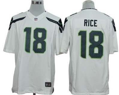 Nike Limited Seattle Seahawks #18 Sidney Rice White Jerseys,We sell and wholesale Nike Limited Seattle Seahawks #18 Sidney Rice White Jerseys on line form chian!