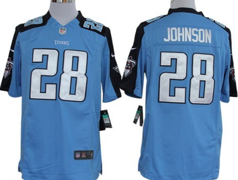 Nike Limited Tennessee Titans #28 Chris Johnson Light Blue Jerseys,We sell and wholesale Nike Limited Tennessee Titans #28 Chris Johnson Light Blue Jerseys on line form chian!