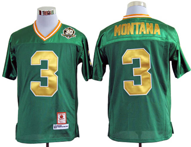 Notre Dame Fighting Irish #3 Montana Green Throwback NCAA Jerseys,We sell and wholesale Notre Dame Fighting Irish #3 Montana Green Throwback NCAA Jerseys on line form chian!