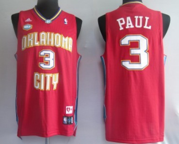 Oklahoma City #3 Paul Red Jerseys,We sell and wholesale Oklahoma City #3 Paul Red Jerseys on line form chian!