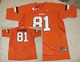 Oklahoma State Cowboys #81 Justin Blackmon Orange NCAA Jerseys,baseball caps,new era cap wholesale,wholesale hats