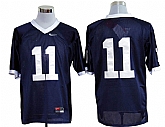 Penn State Nittany Lions #11 Navy Blue NCAA Jerseys,baseball caps,new era cap wholesale,wholesale hats