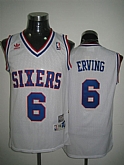 Philadelphia 76ers #6 Erving white Jerseys,baseball caps,new era cap wholesale,wholesale hats