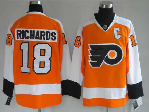 Philadelphia Flyers #18 Mike Richards Oranger Third Jerseys,We sell and wholesale Philadelphia Flyers #18 Mike Richards Oranger Third Jerseys on line form chian!