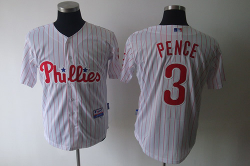 Philadelphia Phillies #3 pence white red stripe Jerseys,We sell and wholesale Philadelphia Phillies #3 pence white red stripe Jerseys on line form chian!